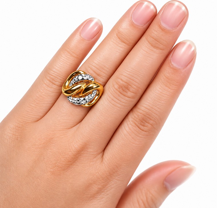 Merchant9 Cincin Emas Gajah Dimensi Kerawang L:1.7CM