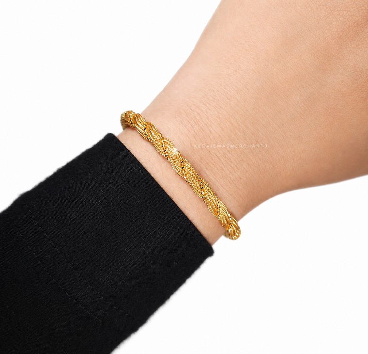 Merchant9 Rantai Tangan Tocang Rapunzel L:0.5CM