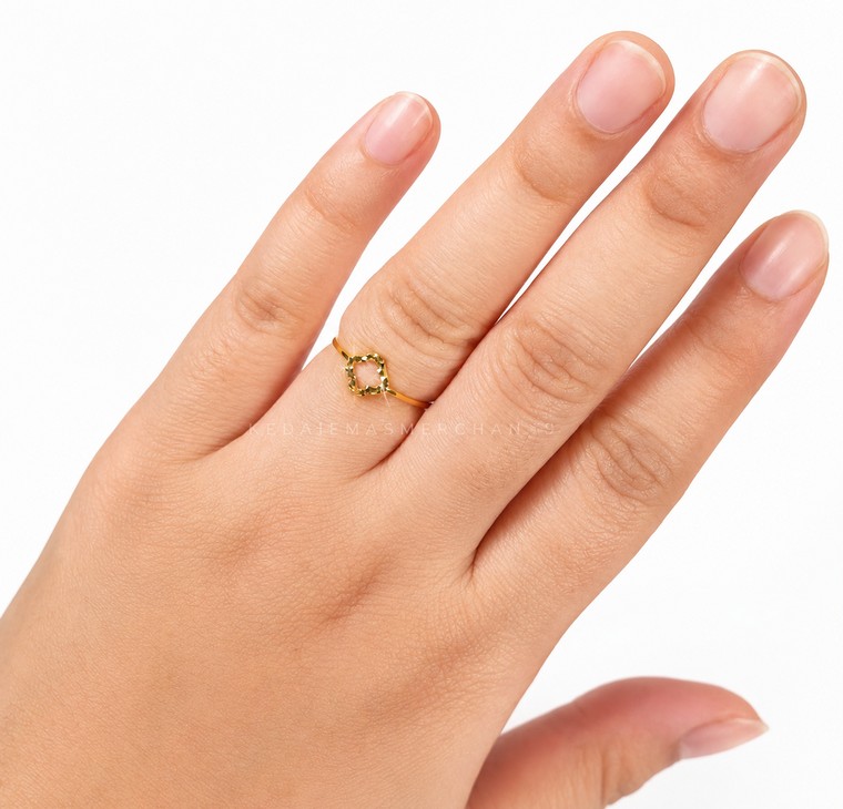 Merchant9 Cincin Emas VC Minimalist L:0.65CM