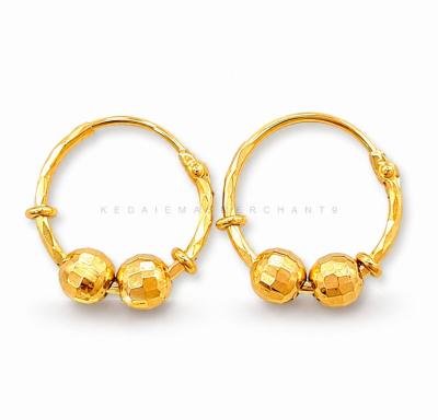 Merchant9 Subang Ring Boba Dimensi Dia:1CM