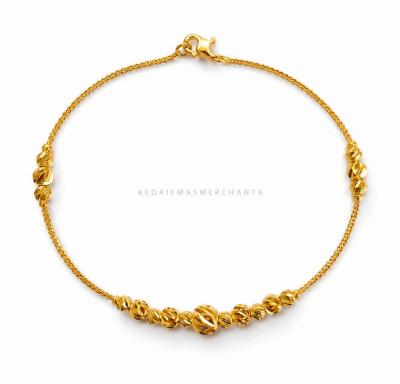Merchant9 Rantai Tangan Choker Candy Kerawang L:0.5CM