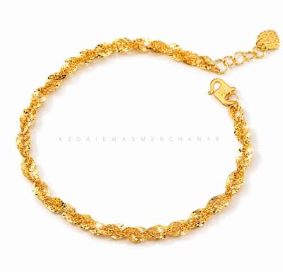 Merchant9 Rantai Tangan Polo Twist L:0.4CM