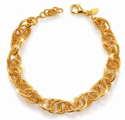 Merchant9 Rantai Tangan Sauh Double Rope Polish L:0.7CM