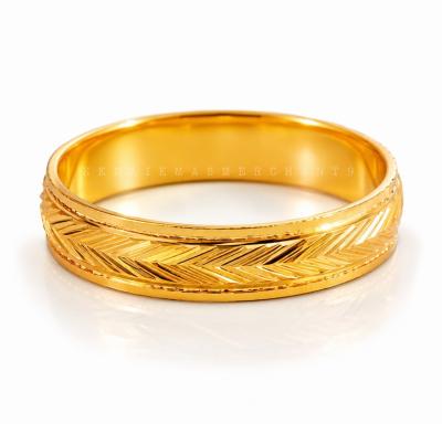 Merchant9 Cincin Emas Belah Rotan Arrow Padu L:0.4CM
