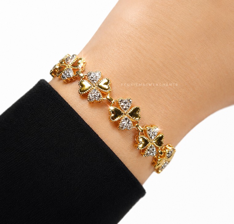 Merchant9 Rantai Tangan Honey Clover 2C L:1CM