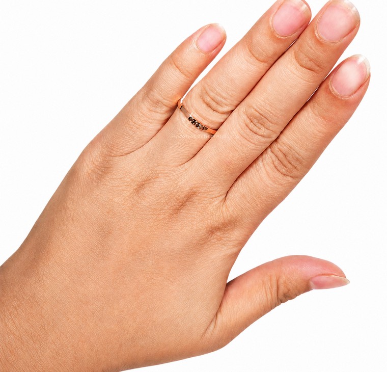 Merchant9 Cincin Belah Rotan Minimalist Rose Gold