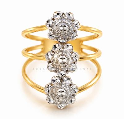Merchant9 Cincin Emas KLCC Kemboja Diamond Cut L:2.1CM
