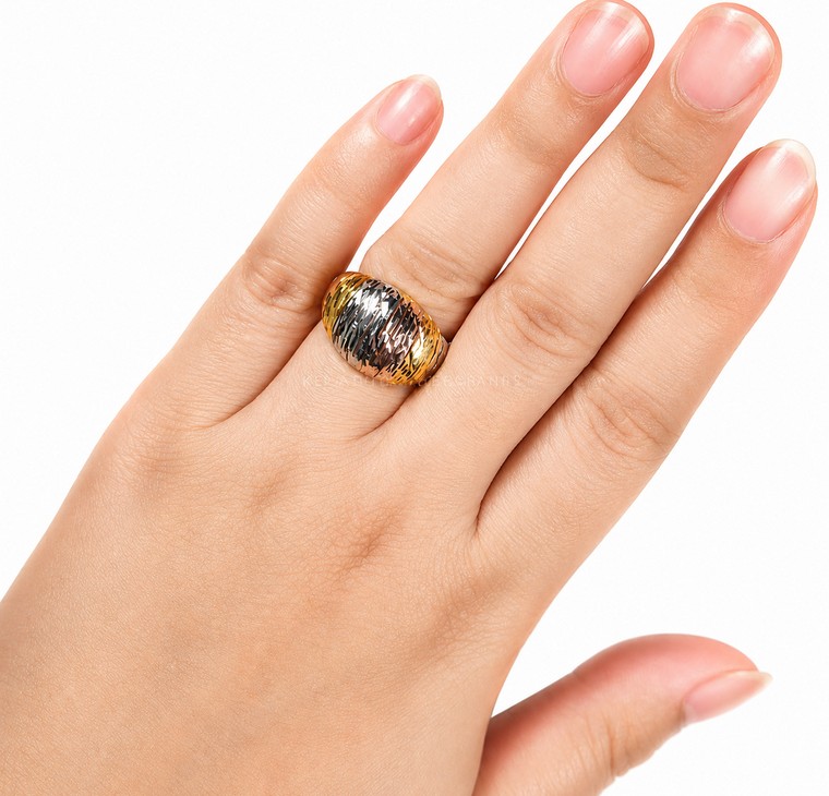 Merchant9 Cincin Emas Lintah Stripe Avatar 3C L:1.3CM