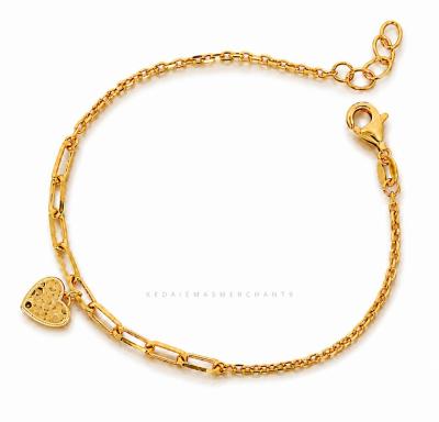 Merchant9 Rantai Tangan Choker Sauh Paperclip Honeylove