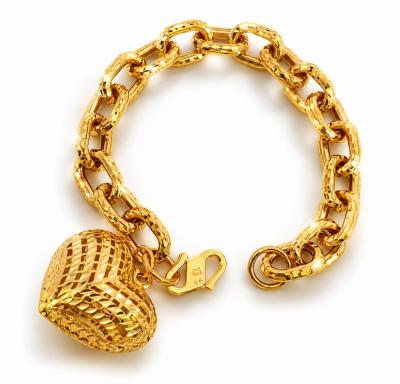 Merchant9 Rantai Tangan Sauh Dimensi Love Gantung L:0.7CM