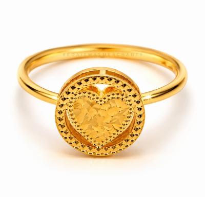 Merchant9 Cincin Emas Leona Love Bulat L:1CM