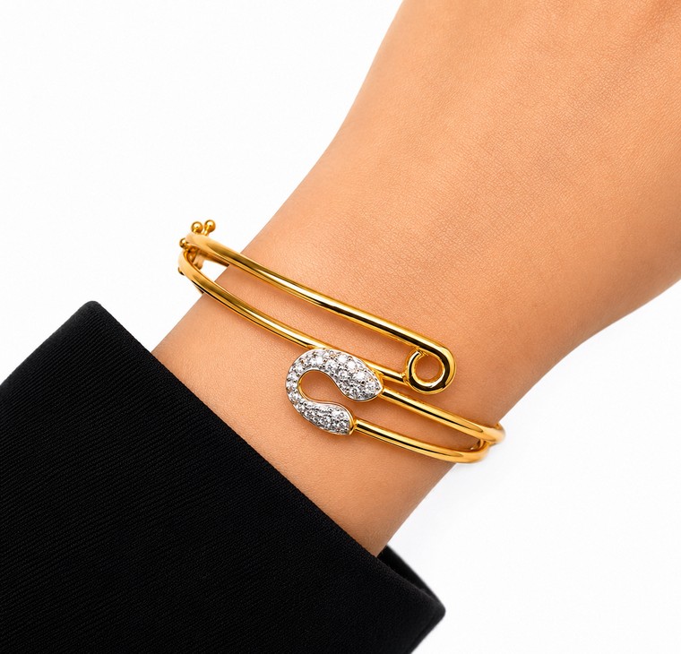 Merchant9 Gelang Celeste Embrace Diamond Cut Belt 2C