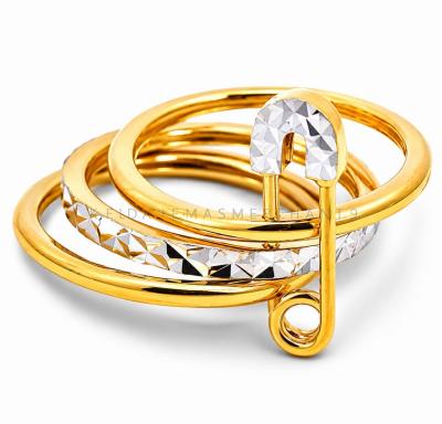 Merchant9 Cincin Emas Celeste Embrace Diamond Cut 2C