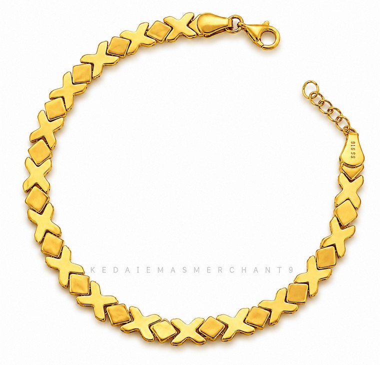 Merchant9 Rantai Tangan Lustre Matte L:0.5CM