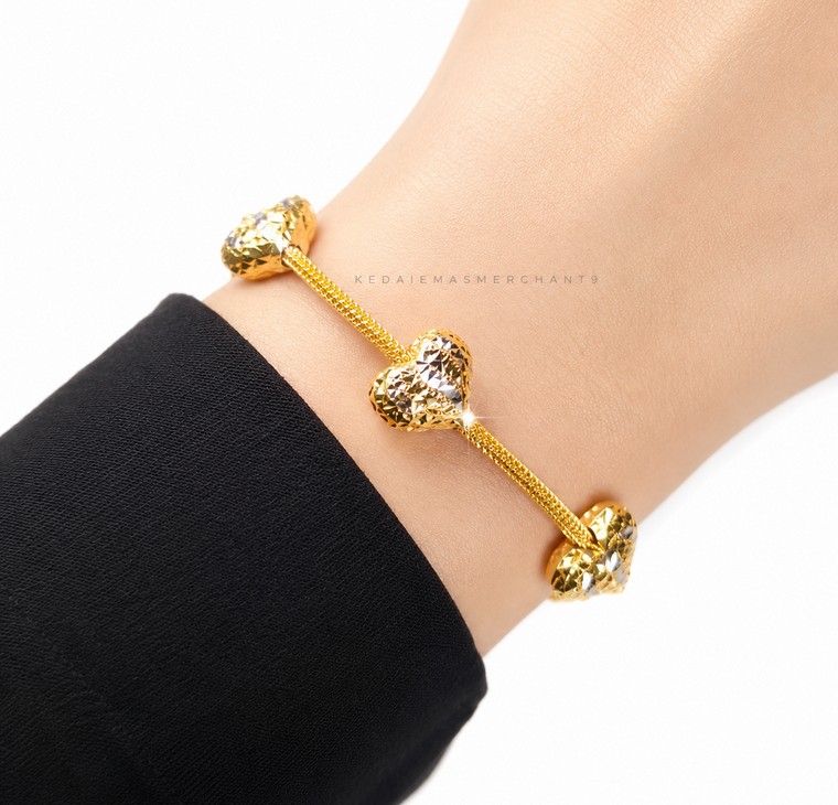 Merchant9 Rantai Tangan Belut Love 2C