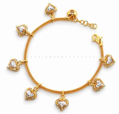 Merchant9 Rantai Tangan Belut Gantung Love 2C