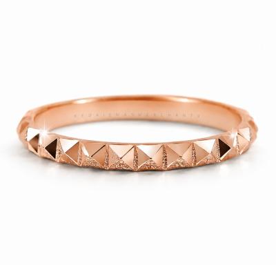 Merchant9 Cincin Emas Stud Rose Gold