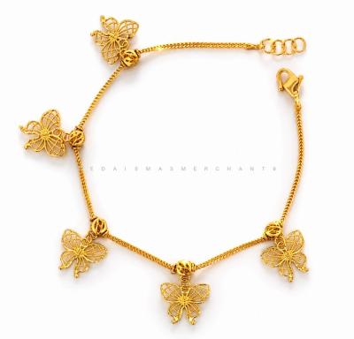 Merchant9 Rantai Tangan Mesin Box Gantung Butterfly Kerawang L:0.1CM