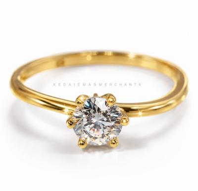 Merchant9 Cincin Emas Permata Cera BR9031