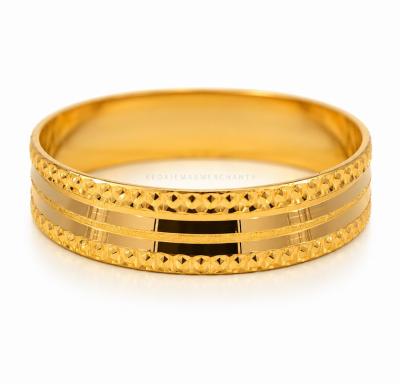 Merchant9 Cincin Emas Belah Rotan Line L:0.5cm