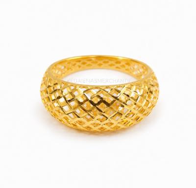 Merchant9 Cincin Emas Lintah Net L:0.9CM