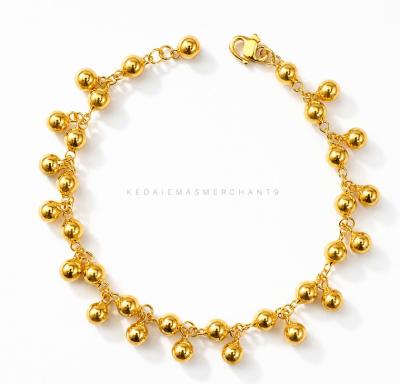 Merchant9 Rantai Tangan Pearl Gantung L:0.45CM