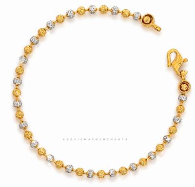 Merchant9 Rantai Tangan Biji Sawi Diamond Cut 2C L:0.25CM