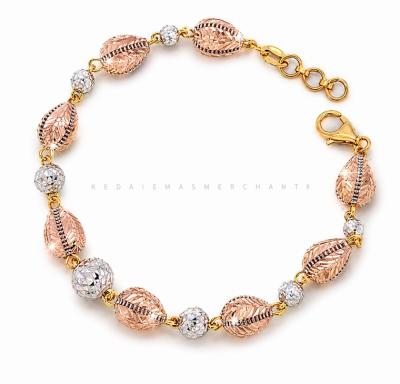 Merchant9 Rantai Tangan Candy Dewdrop Leaf 3C L:0.7CM