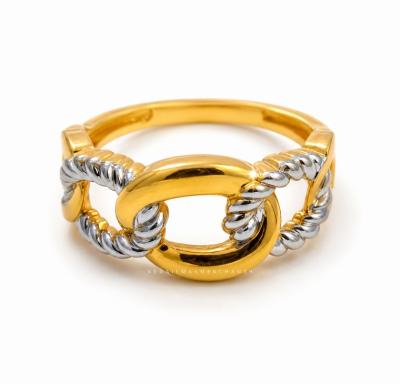 Merchant9 Cincin Emas Gajah Twist Chrome L:0.9CM