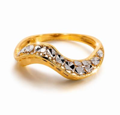 Merchant9 Cincin Emas Wave Diamond Cut 2C L:0.45CM