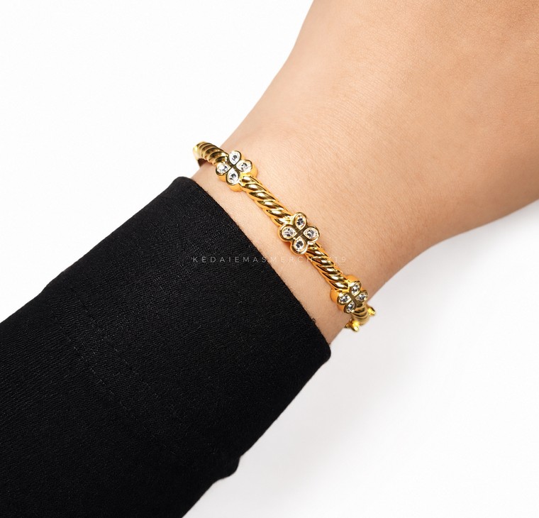 Merchant9 Gelang VC Twist L:0.7CM