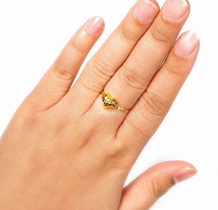 Merchant9 Cincin Emas Love Boba Dimensi
