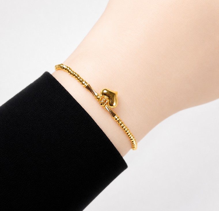 Merchant9 Rantai Tangan ELORA Braid Pearl Love