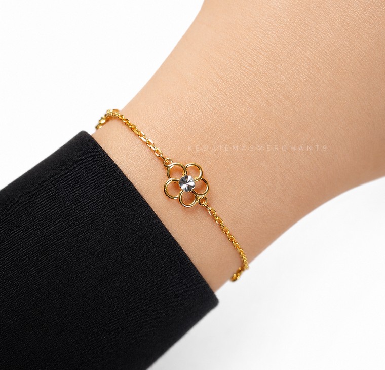 Merchant9 Rantai Tangan Sauh Daisy 2C L:1CM