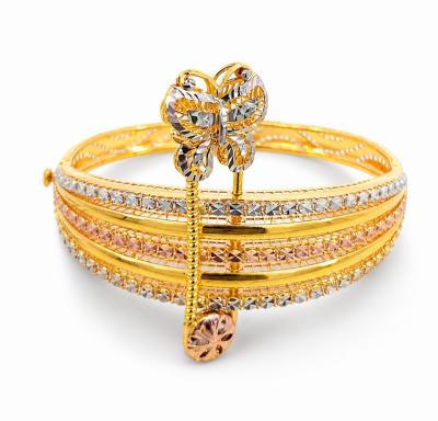 Merchant9 Gelang Emas Celeste Embrace Butterfly Diamond Cut 3C