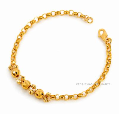Merchant9 Rantai Tangan Choker Kendi Anggur Bola Disco L:0.6CM
