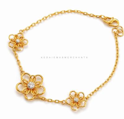 Merchant9 Rantai Tangan Sauh Daisy 2C L:1.55CM