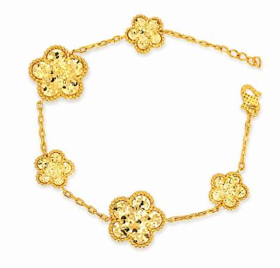 Merchant9 Rantai Tangan Sakura Flower Leona L: 1.6CM ,1.1CM