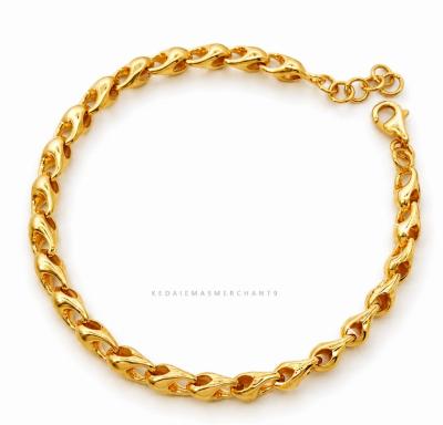 Merchant9 Rantai Tangan Siput Polish L:0.45CM