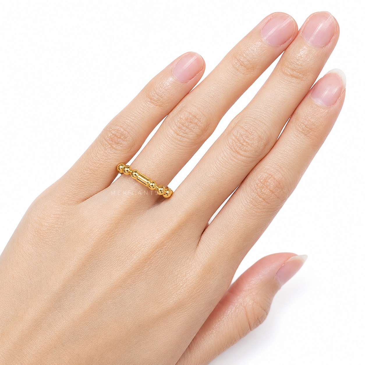 Merchant9 Cincin Emas Boba Minimalist L:0.25CM