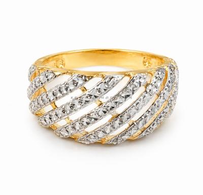 Merchant9 Cincin Emas Lintah Stripes 2C