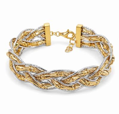 Merchant9 Gelang ELORA Braided Bamboo 2C L:1.4CM