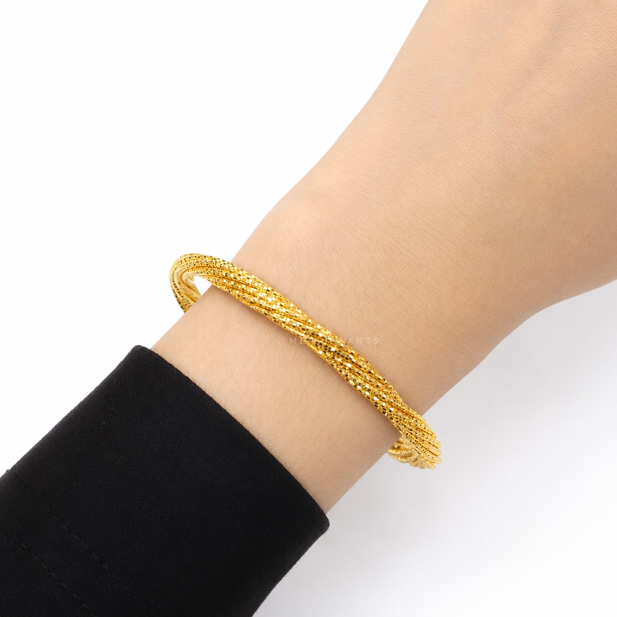 Merchant9 Gelang Cavo Twist Italian L:0.45CM