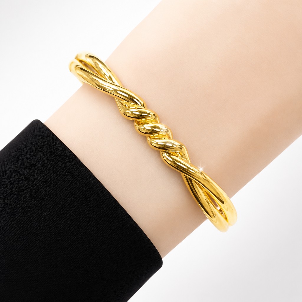 Merchant9 Gelang Wire Silang Knot L:0.6CM