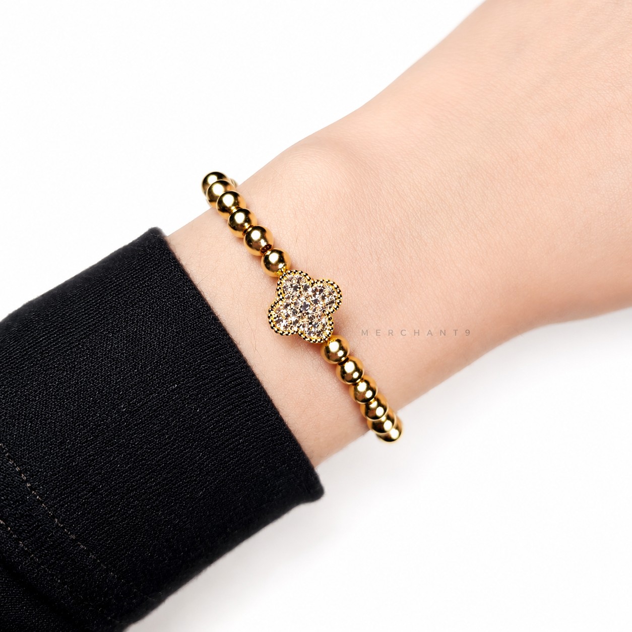 Merchant9 Rantai Tangan Pearl VC L:1.1CM