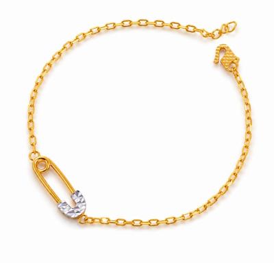Merchant9 Rantai Tangan Sauh Celeste Embrace Diamond Cut 2C L:0.55CM
