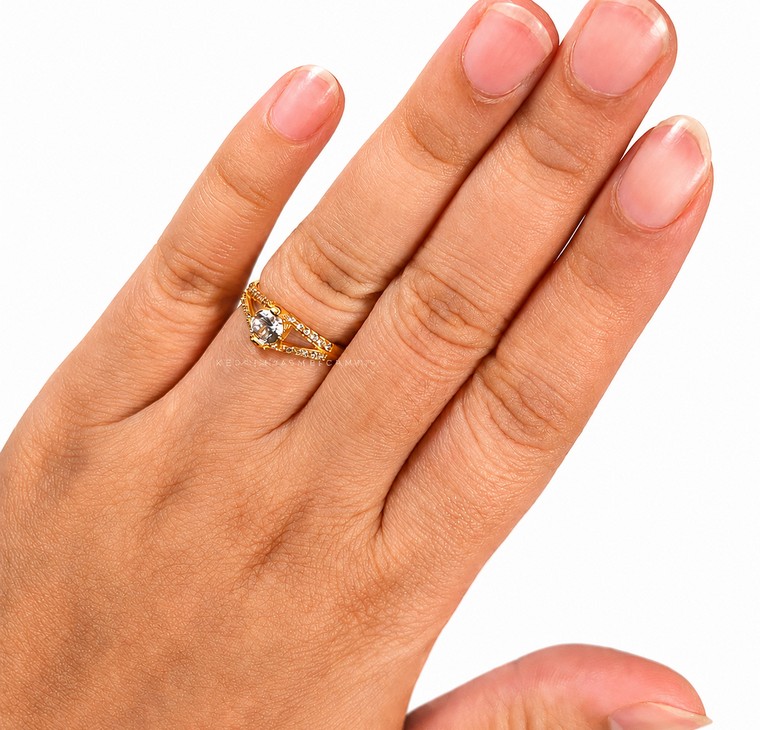 Merchant9 Cincin Emas Permata Cera CR9117