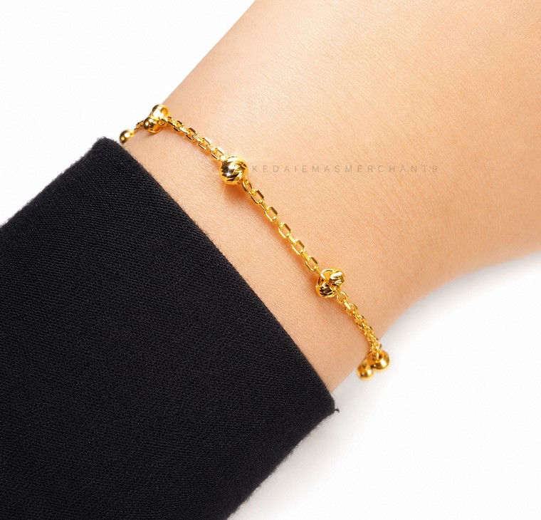 Merchant9 Rantai Tangan Sauh Bebola