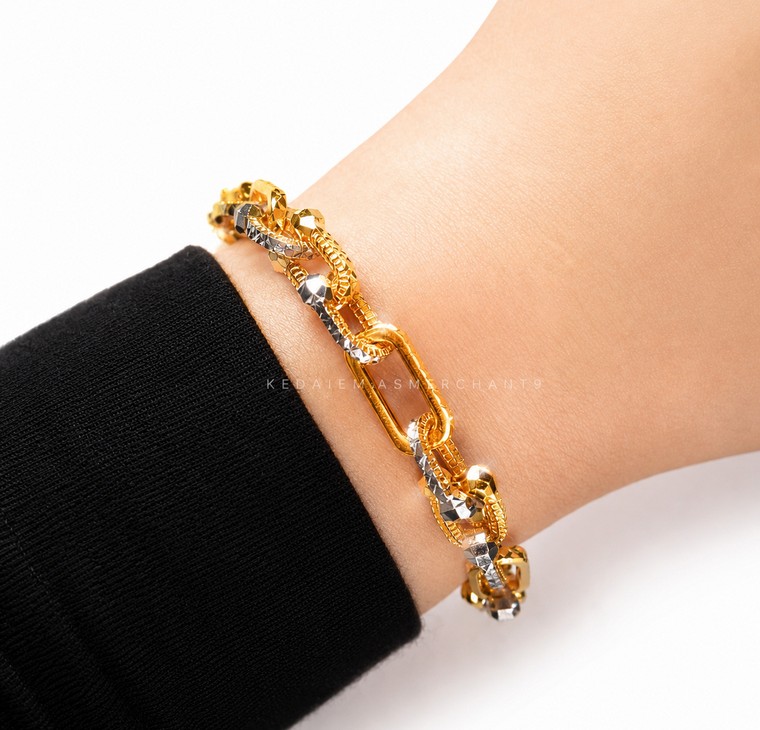 Merchant9 Rantai Tangan Marget Sauh Fashion 2C L:0.85CM
