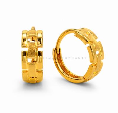 Merchant9 Subang Klip Veronica Polish L:0.4CM
